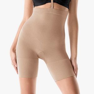 Spanx Slim Cognito Midthigh Nude Bodysuit